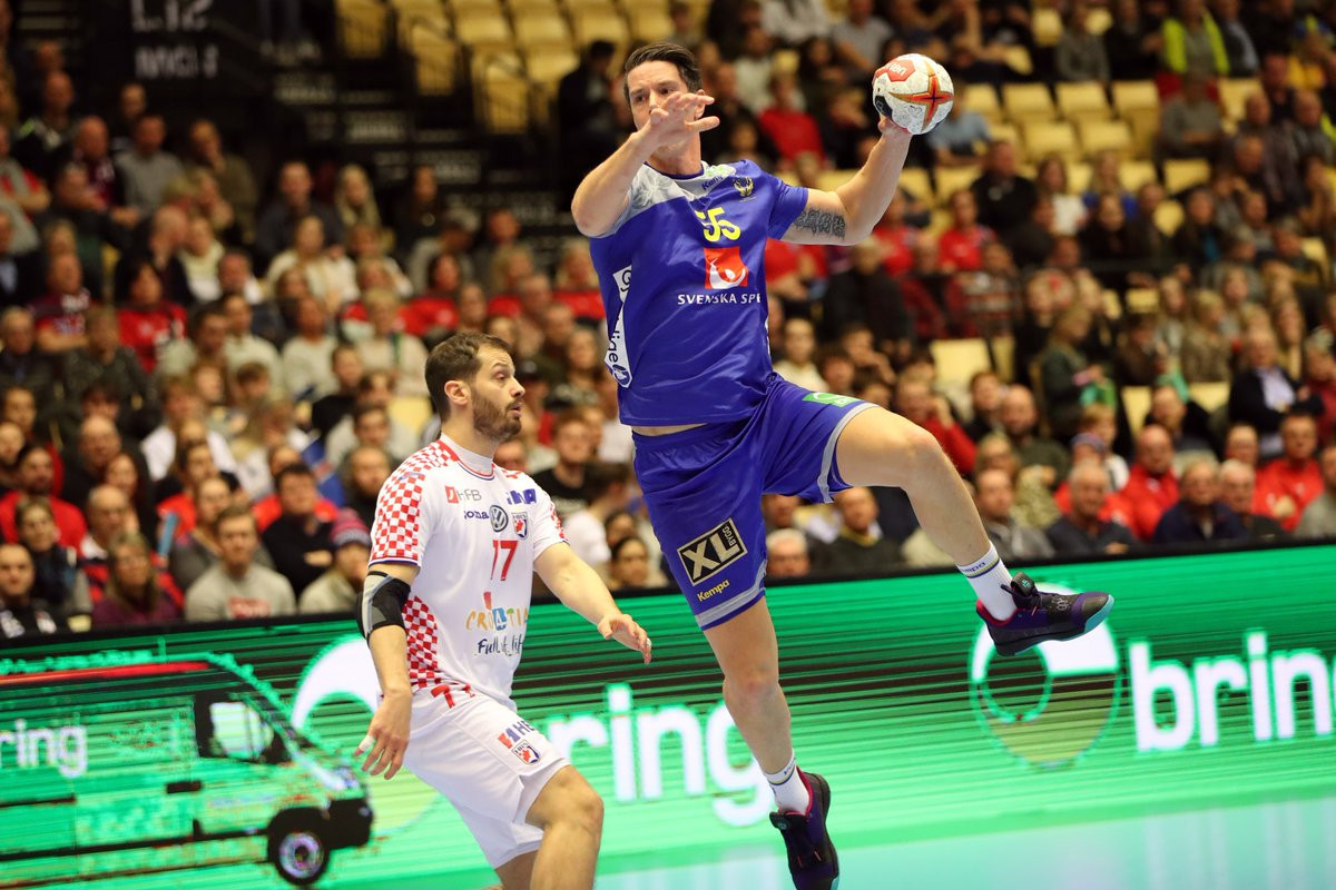 Sweden defeated Croatia at the IHF Men's Handball World Championship to finish in fifth place ©IHF