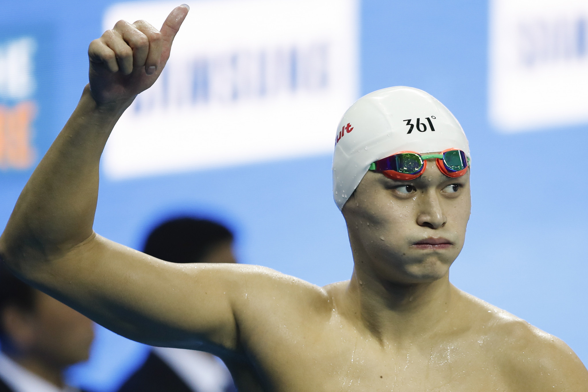 Olympic swimming champion Sun Yang has denied reports he smashed up an anti-doping vile in front of testers ©Getty Images