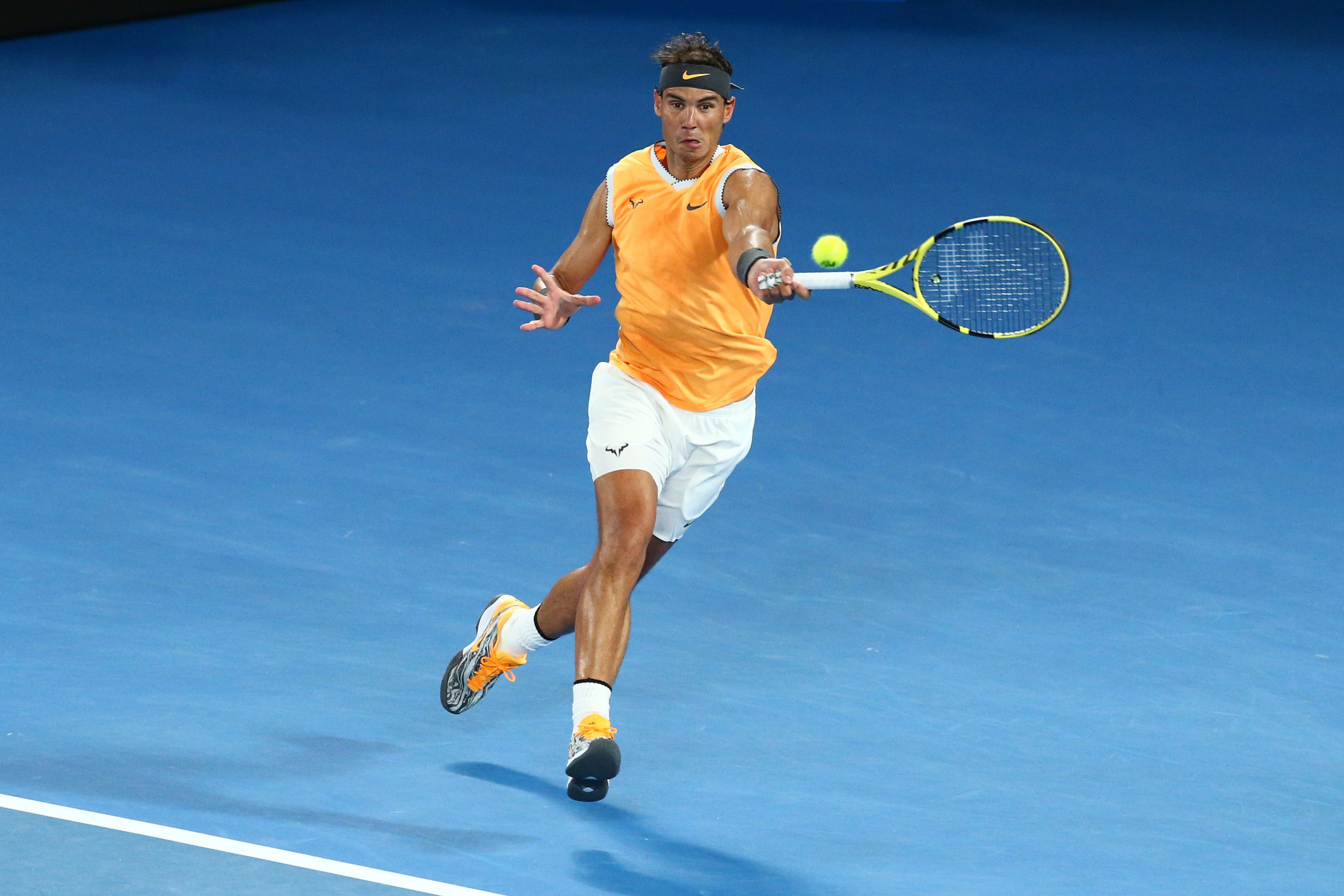 Rafael Nadal made an uncharacteristic 28 unforced errors in his straight-sets defeat ©Getty Images