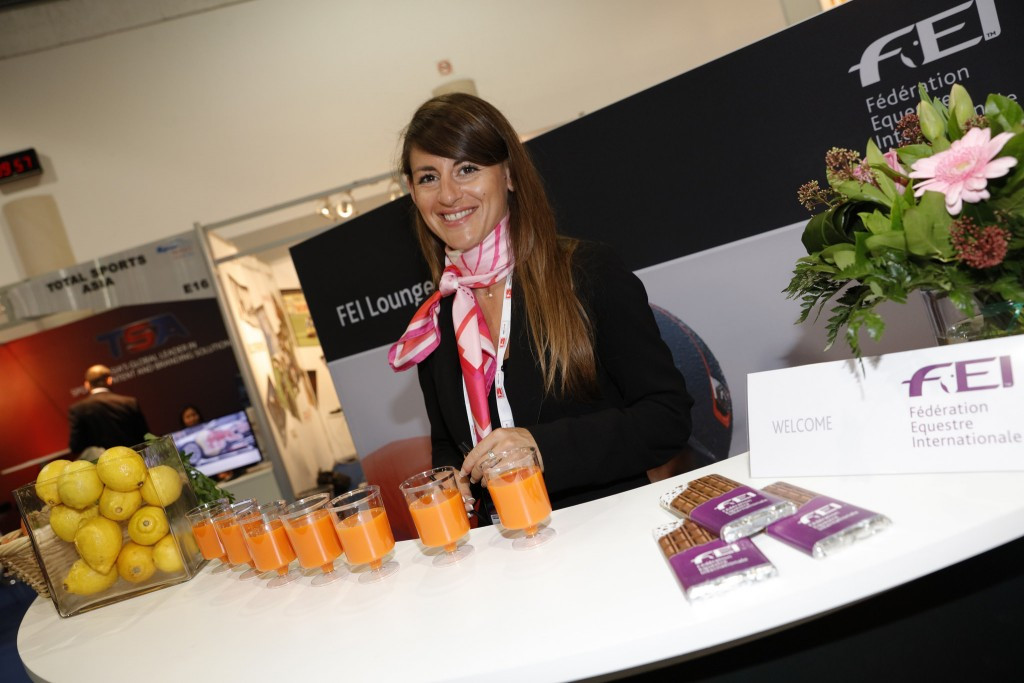 IGlasses of carrot juice were among the incentives offered to delegates attending the SPORTEL conference 