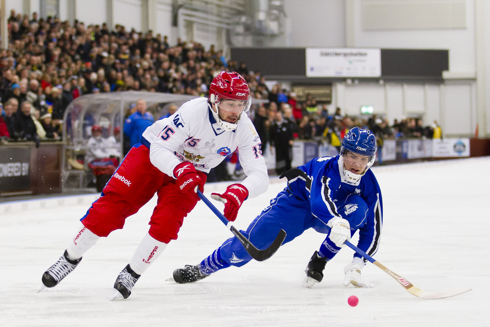  The Bandy World Championship continued in Sweden ©FIB