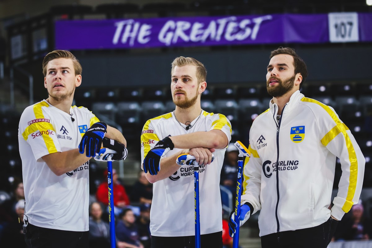 Sweden will be out for home success at this week's Curling World Cup ©WCF