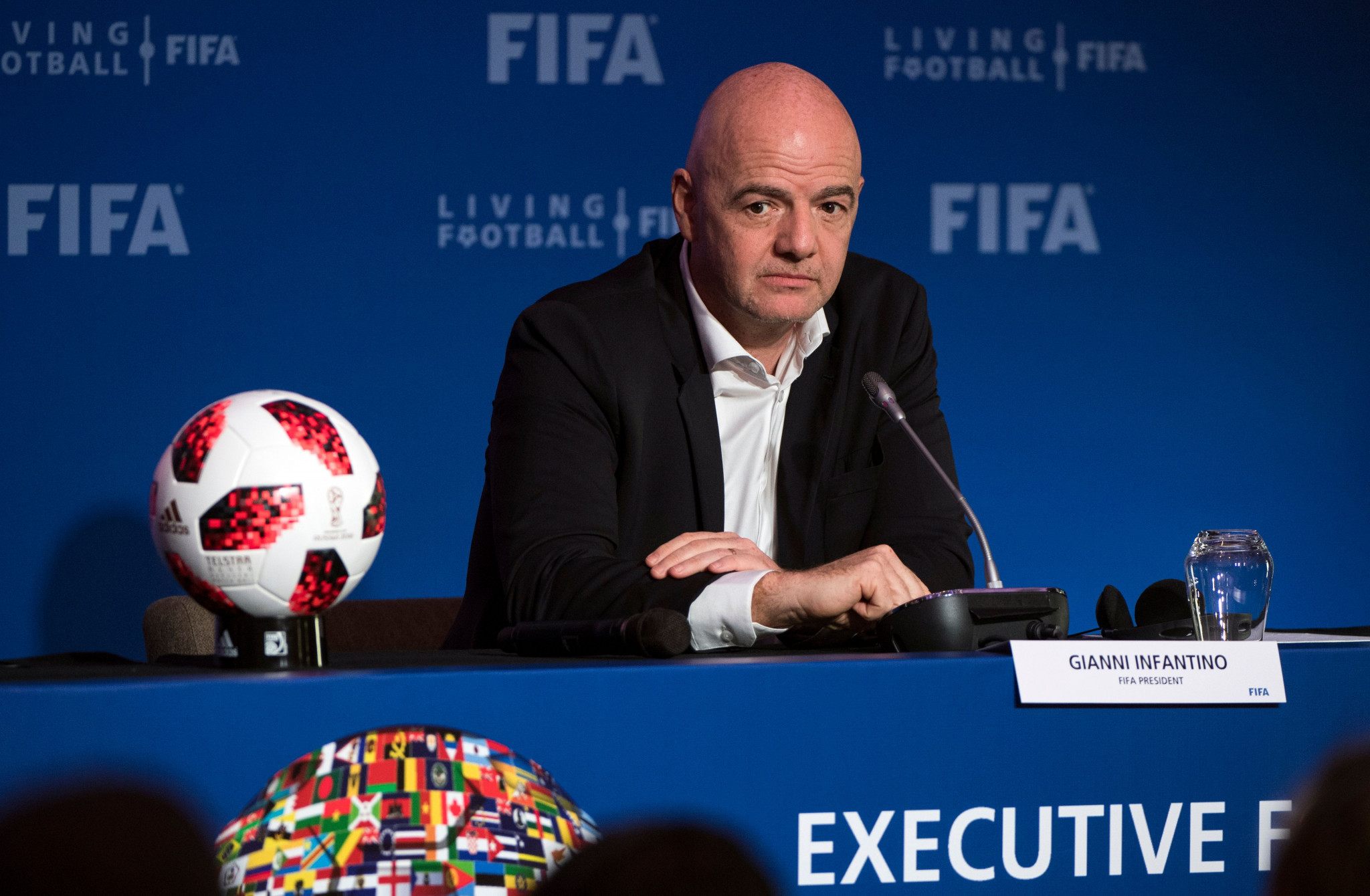 Gianni Infantino could face a challenger in his bid for re-election as FIFA President ©Getty Images