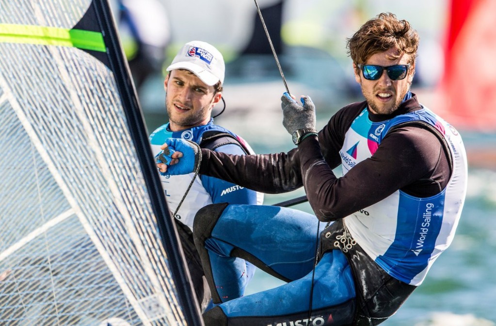 British duo top 49er fleet despite bad start at Sailing World Cup in Miami