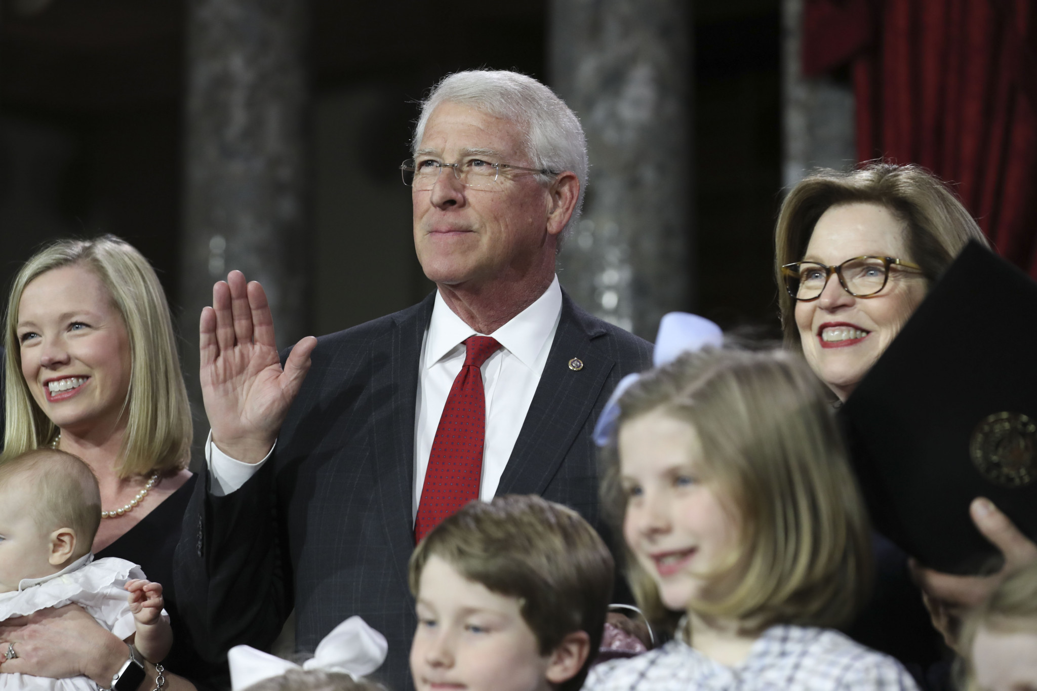 Republican Senator Roger Wicker was also in attendance to introduce the act ©Getty Images