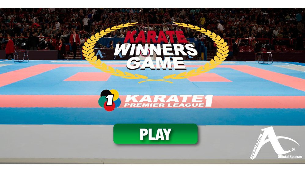 The World Karate Federation have launched a new online game called Karate Winners Game ©WKF