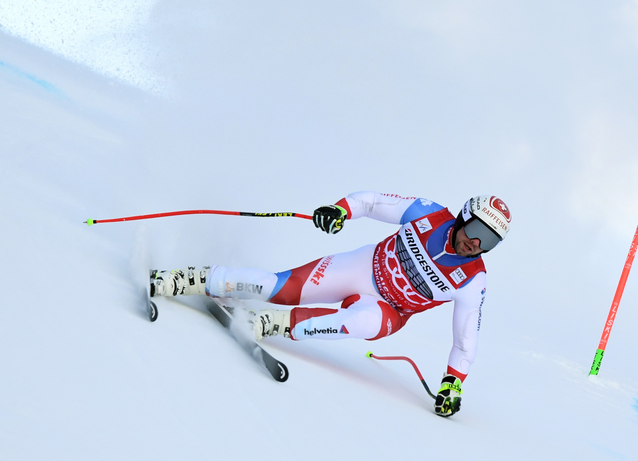  Beat Feuz tops the men's downhill standings but was beaten last time out by Italy's Dominik Paris ©Getty Images