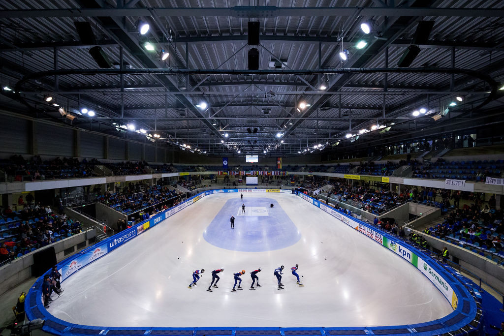 The EnergieVerbund Arena will host the action in Dresden ©ISU
