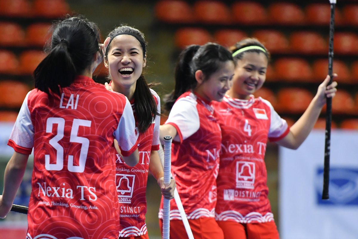 Thailand and Singapore take final Women's World Championships places at Asia Oceania Floorball Confederation qualifiers