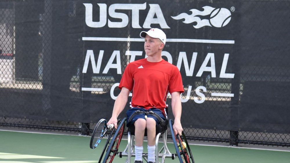 The United States' Casey Ratzlaff will look to help his team to victory tomorrow against Chile in the final of ITF World Team Cup Americas Qualifier in Orlando ©USTA