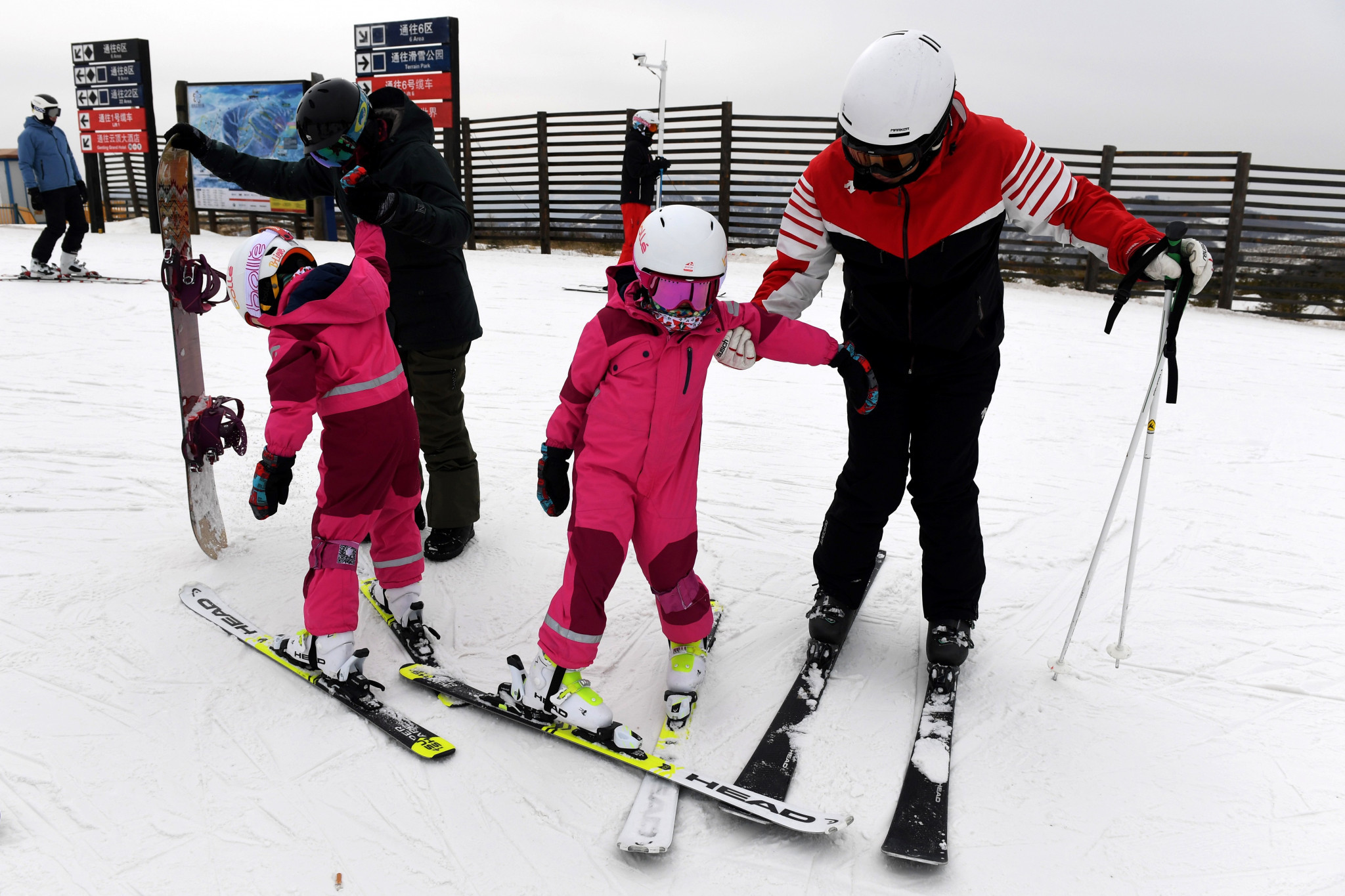 Ecole Française de Ski has opened a ski academy with Club Med to help capitalise on the opportunity offered by Beijing 2022 ©Getty Images