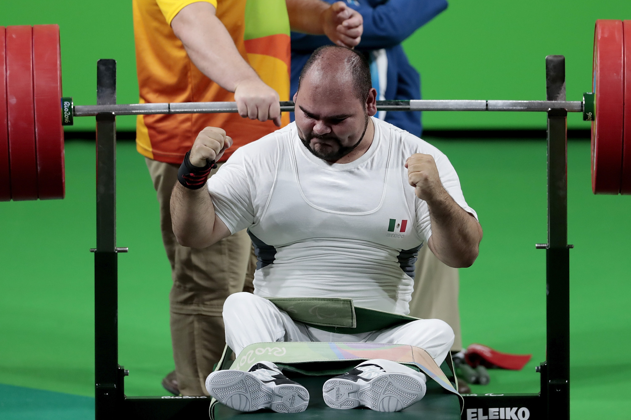 Mexican powerlifter Jose de Jesus Castillo Castillo has won the APC Athlete of the Year award ©Getty Images