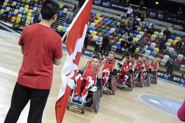 Canada claimed the inaugural BT Wheelchair Rugby Challenge title ©Twitter