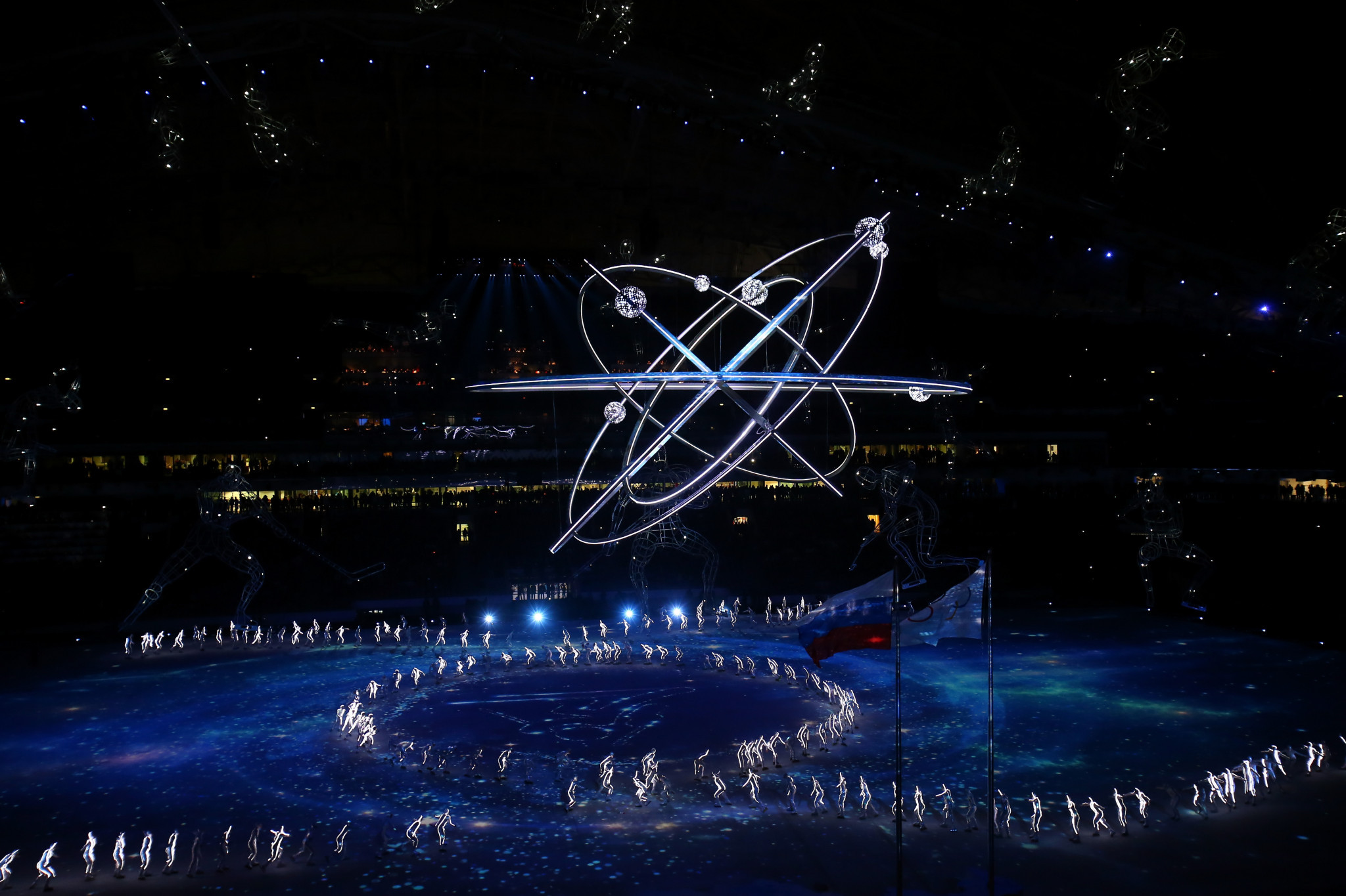 Balich Worldwide Shows helped produce the Opening Ceremony for the 2014 Winter Olympic Games in Sochi ©Getty Images