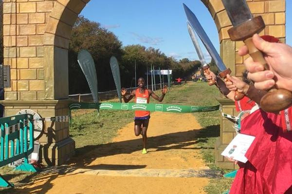 Uganda's Jacob Kiplimo has won four IAAF Cross Country Permit races this season, including in Seville ©IAAF/ANOC