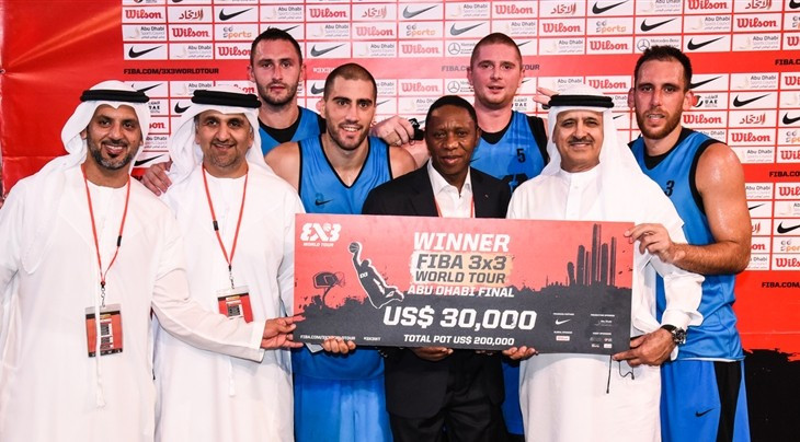 Novi Sad Al Wahda retain FIBA 3x3 World Tour title in Abu Dhabi