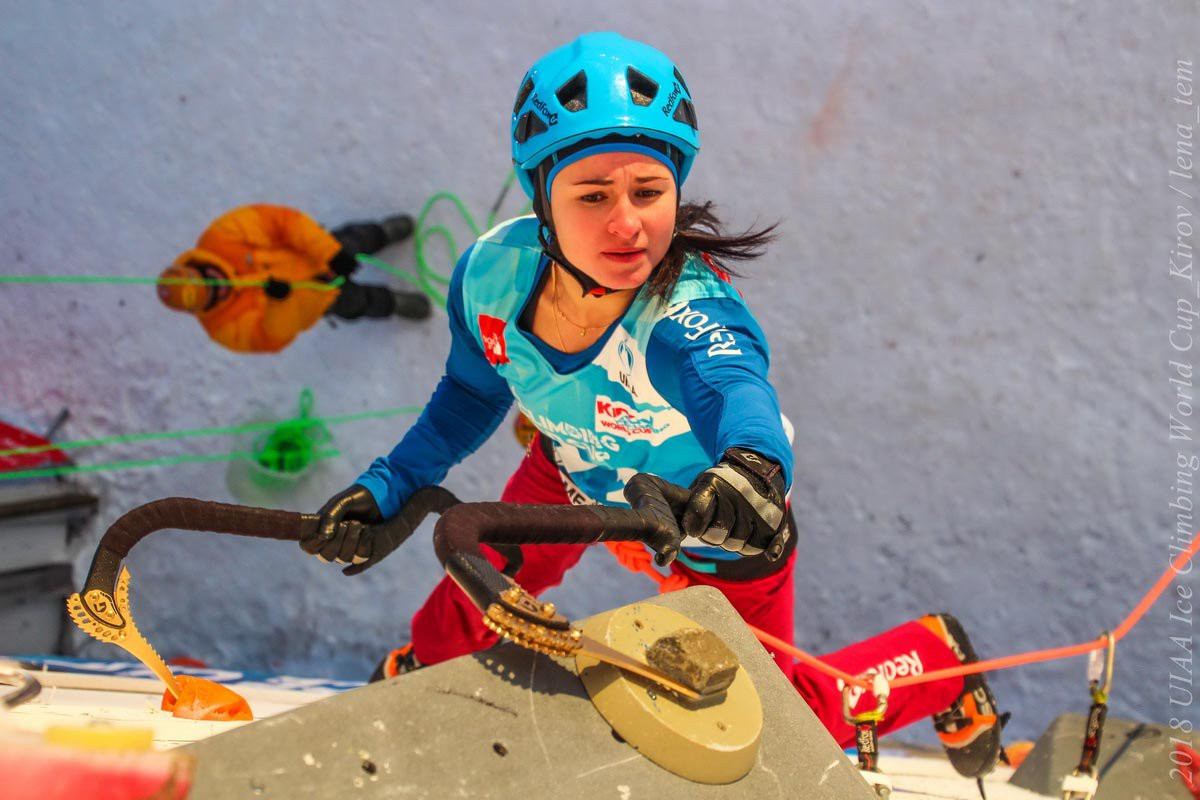 Russia continue dominance at UIAA Ice Climbing World Cup in Rabenstein with two golds in lead event