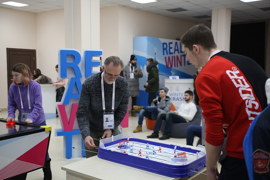 Volunteers lived in the Winter Universiade Athletes' Village for two days to test out the facilities ©Krasnoyarsk 2019