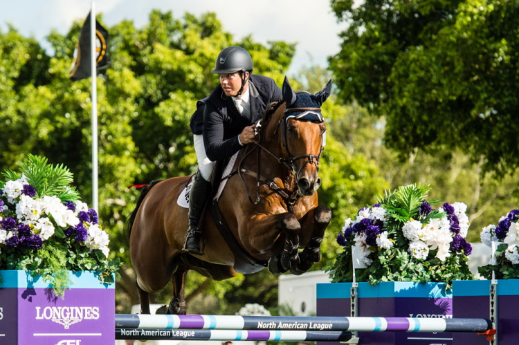 Alex Granato claimed victory at the FEI Jumping World Cup in Wellington ©FEI