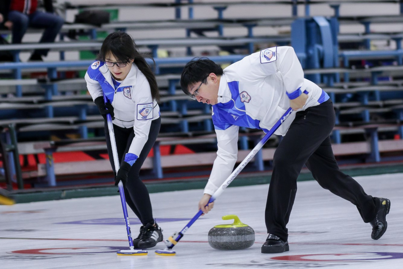 Five new WCF member associations will compete at the World Mixed Doubles Curling Championship in April ©WCF