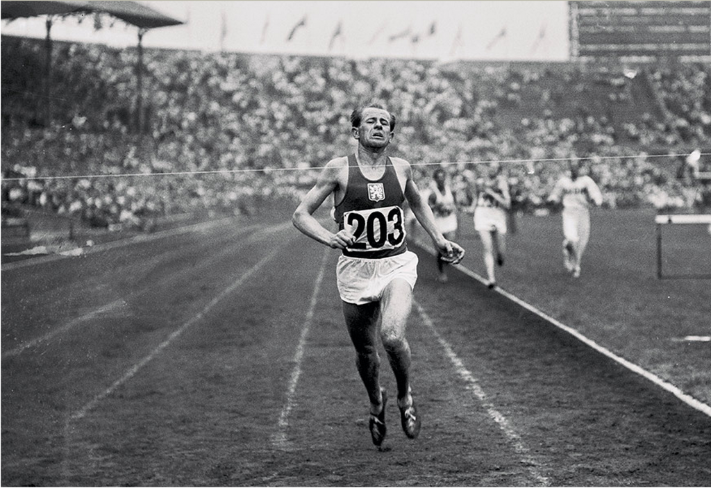 The Emil Foundation is named in memory of iconic long-distance runner Emil Zatopek, winner of a record three Olympic gold medals at Helsinki 1952 