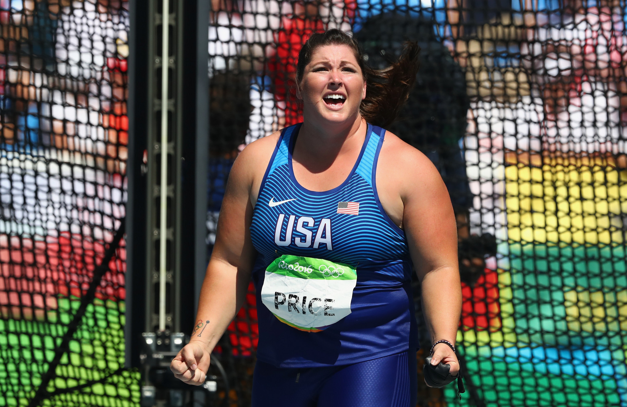 The women's hammer throw was among gold medal events held in the morning at Rio 2016 ©Getty Images