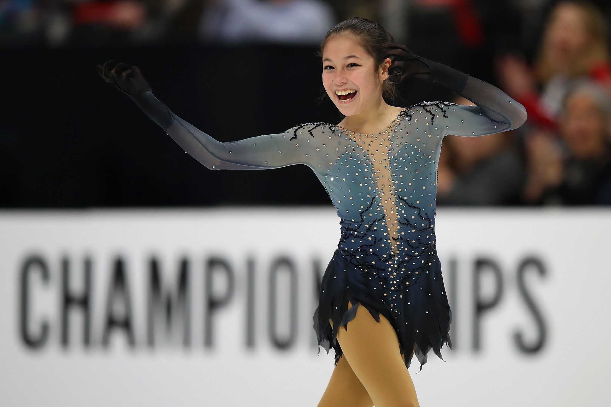 Alysa Liu made history as she became women's national champion ©Getty Images