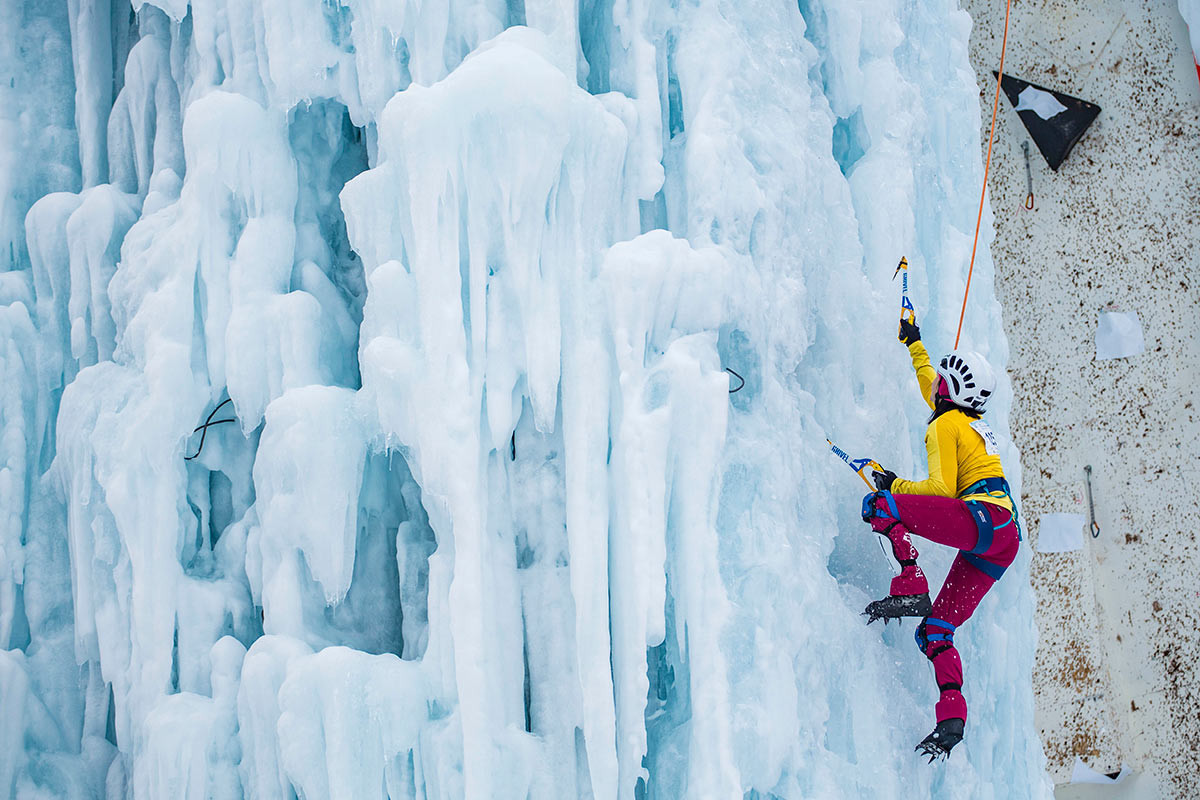 The UIAA Ice Climbing World Cup campaign is nearing its climax ©UIAA/Patrick Schwienbacher
