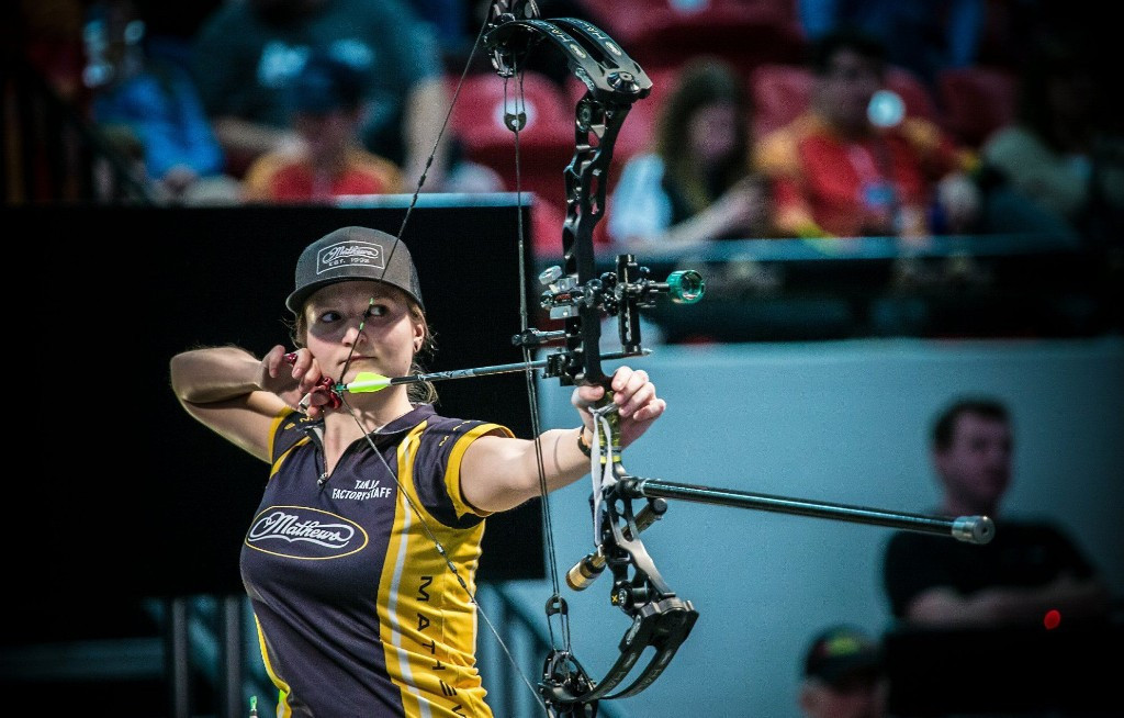 Denmark's Tanja Jensen will be looking to make her mark at the Vegas Shoot ©World Archery