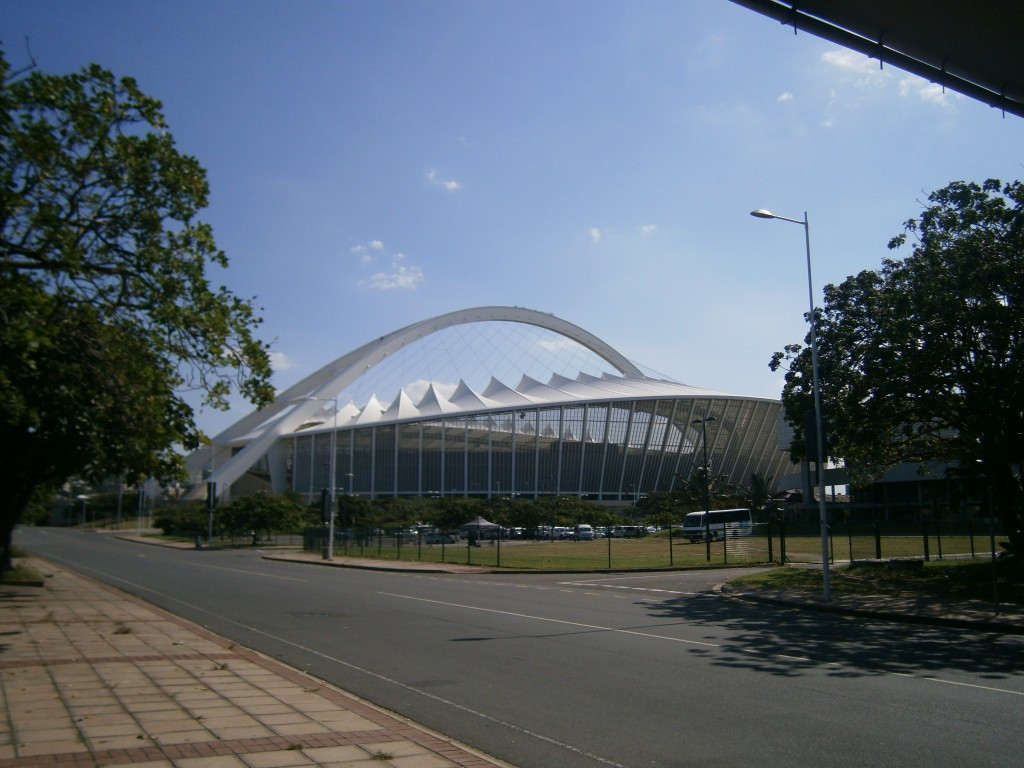 The extravagant Moses Mabhida would host Opening and Closing Ceremonies, as well as athletics