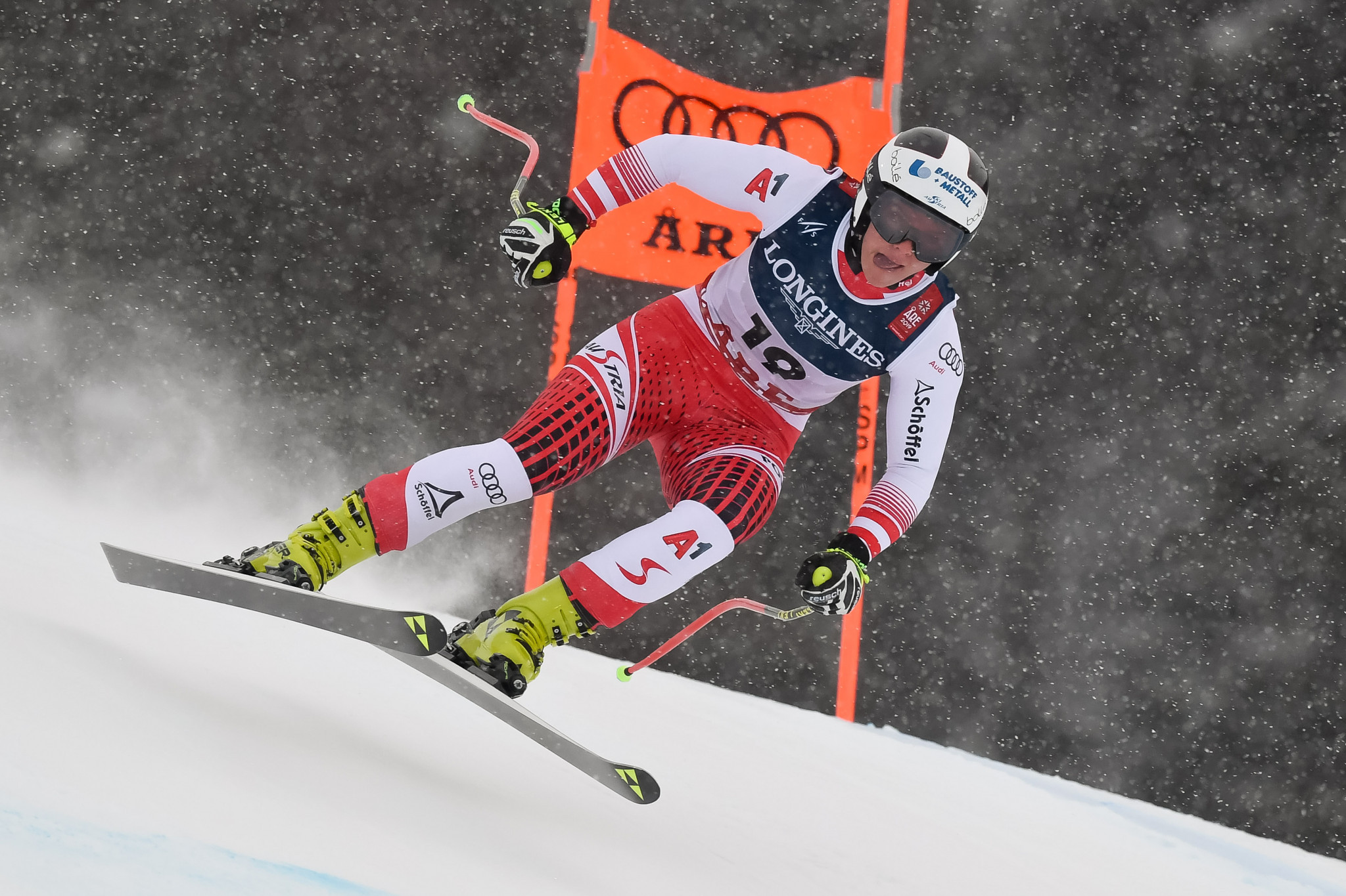 Austria’s Ramona Siebenhofer achieved the fastest downhill time ©Getty Images