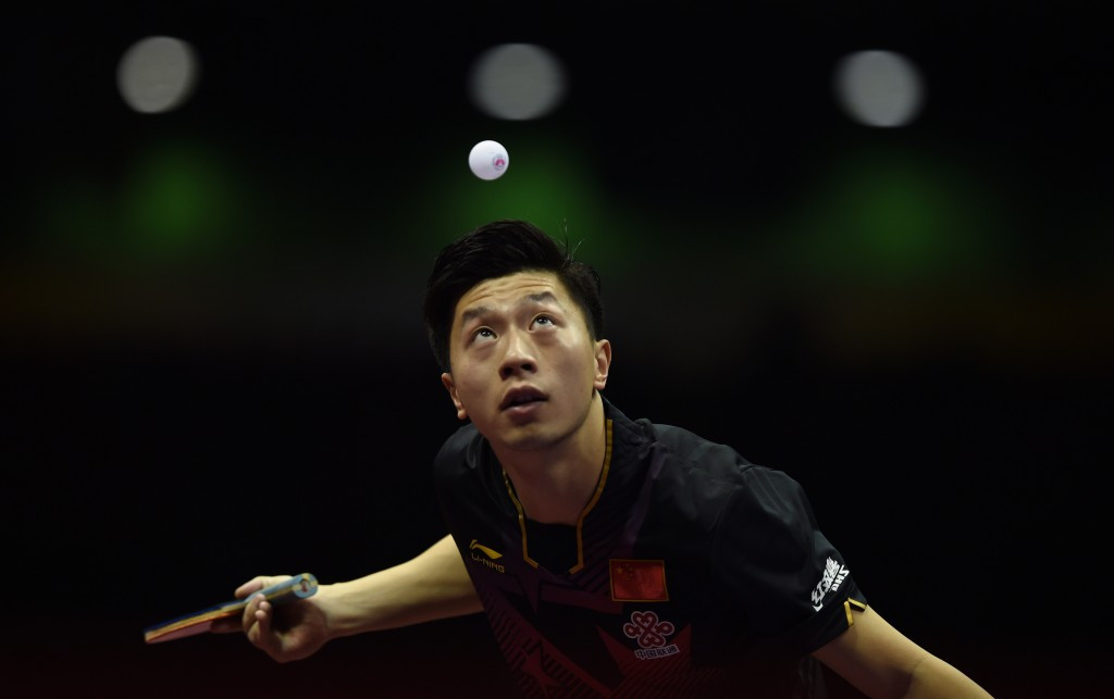 Top seed Ma reaches semi-finals at ITTF World Cup