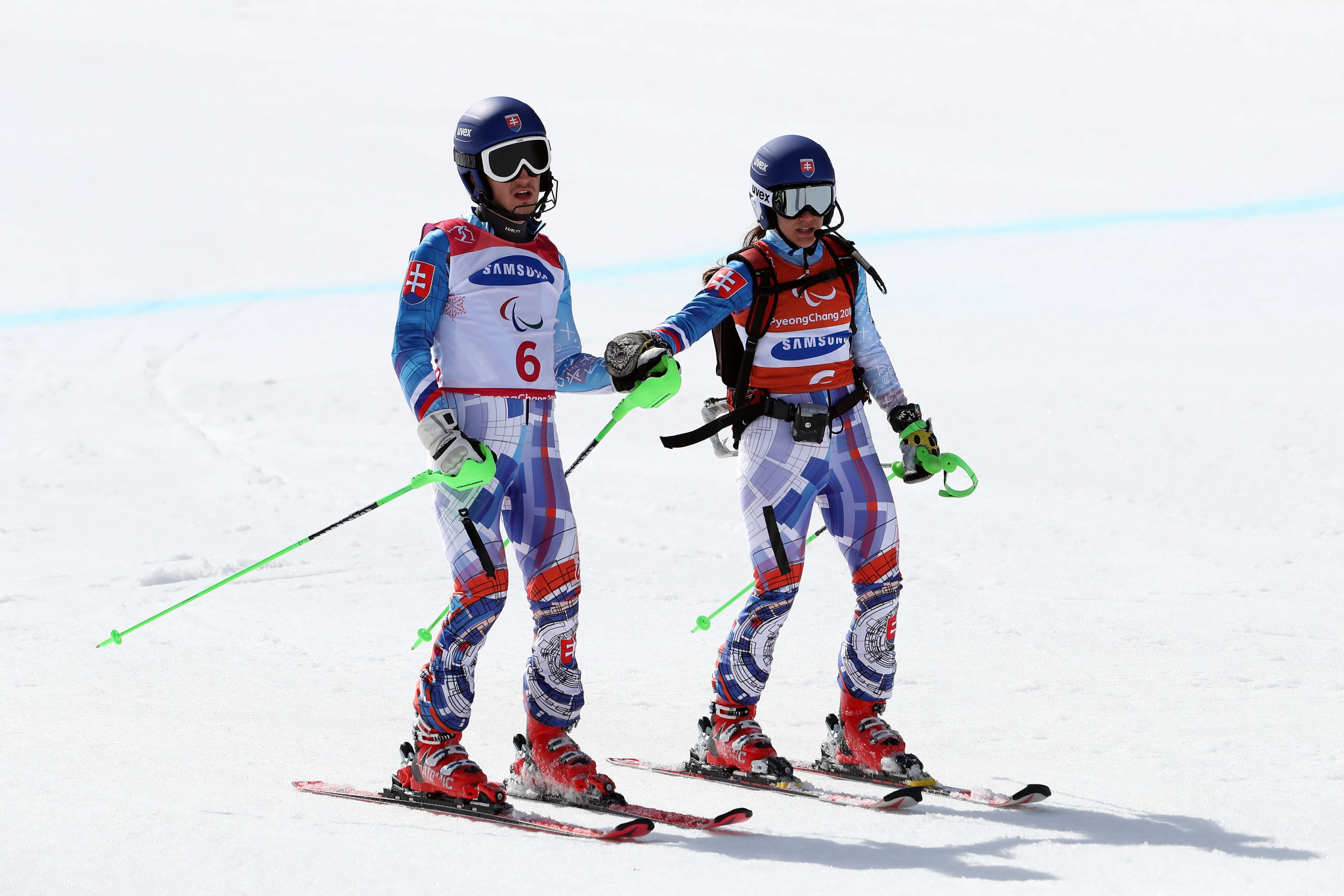 Slovakia's Marek Kubacka returned to the top of the podium in the men's visually impaired event ©Getty Images