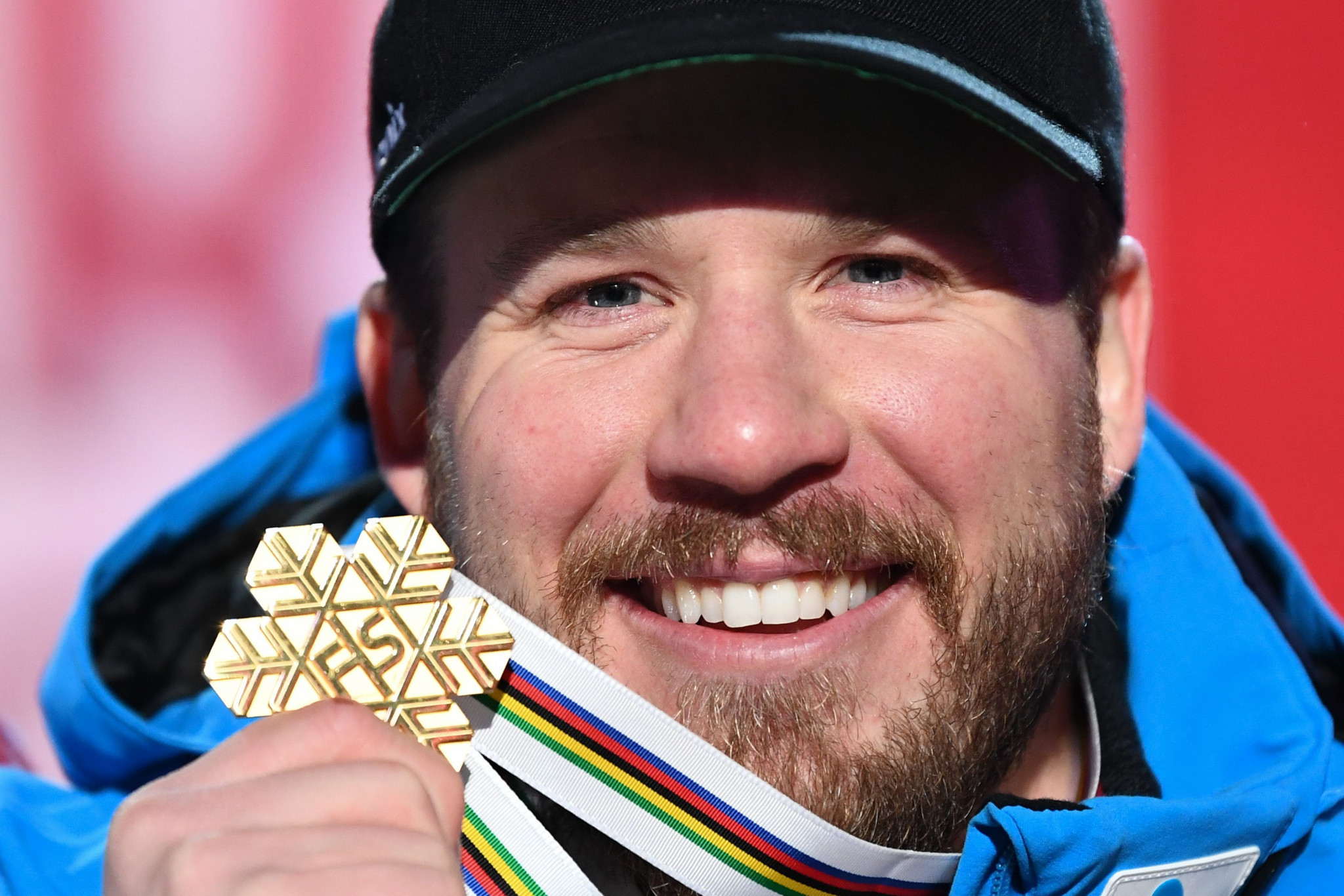 Kjetil Jansrud became the oldest winner of the men's race at the World Championships ©Getty Images