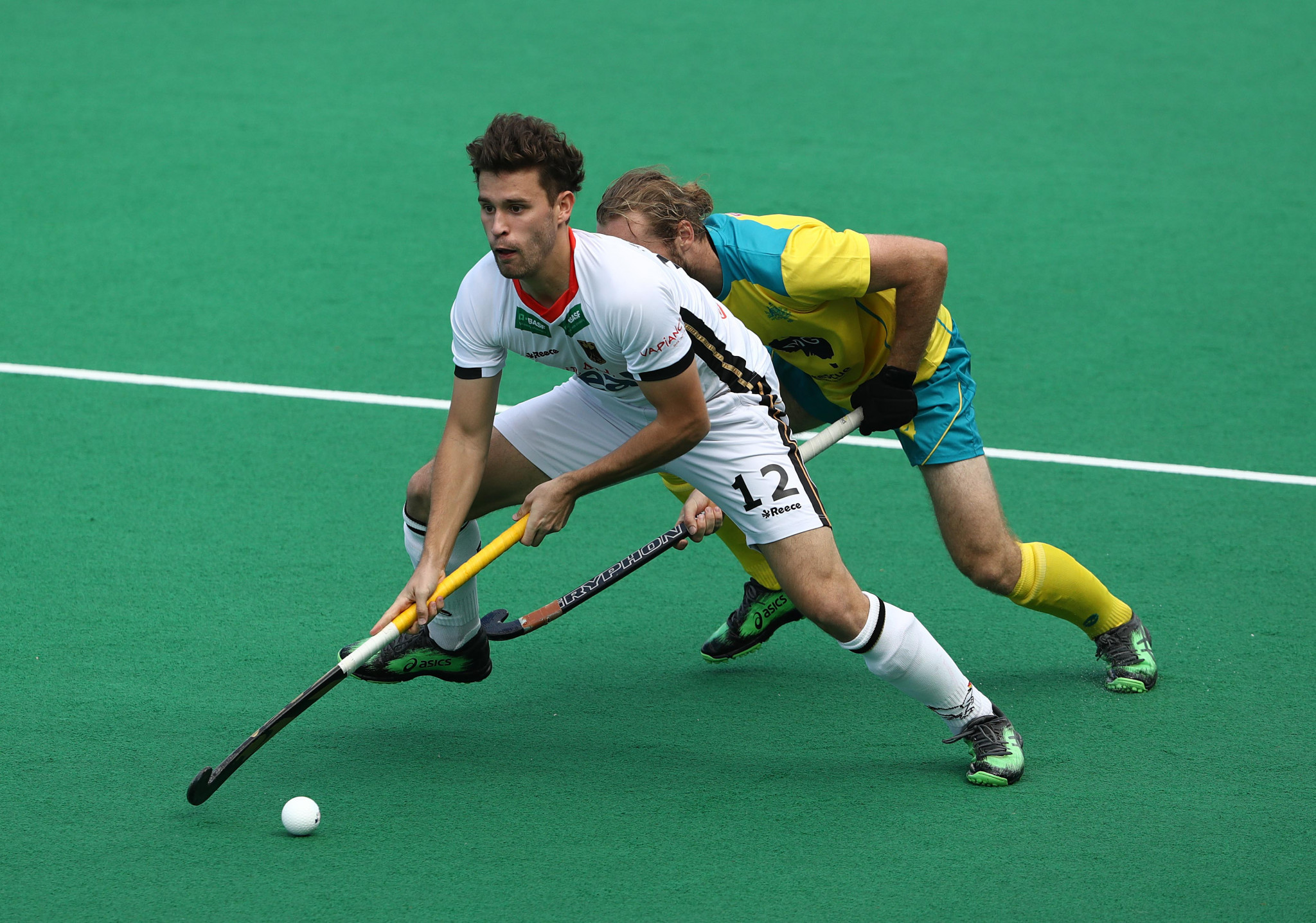 Australia's men and women overcame Germany in contrasting fashion in the FIH Pro League in Hobart ©Getty Images