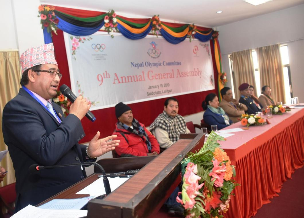 The Nepal Olympic Committee held its General Assembly in Kathmandu ©NOC