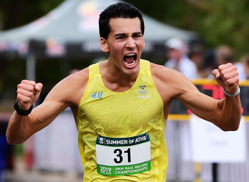 Karlström triumphs again at IAAF Race Walking Challenge in Adelaide