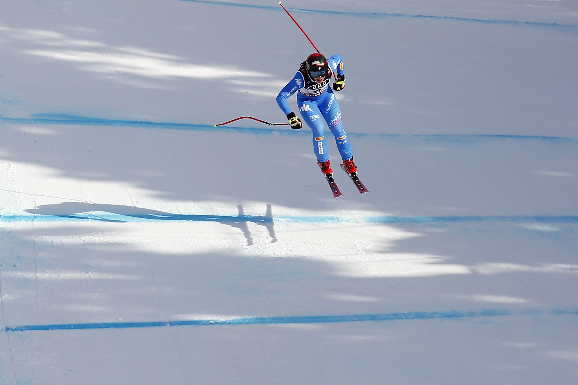 Downhill competition was the focus for the second successive day ©Getty Images