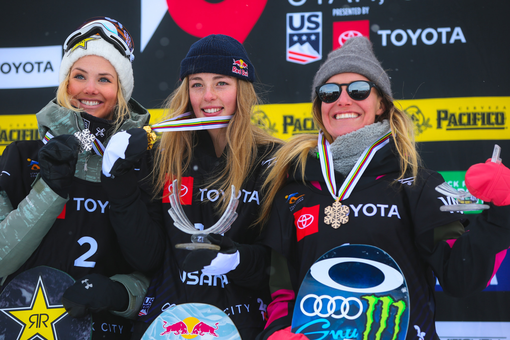 Top qualifiers crowned slopestyle winners as finals cancelled on last day of FIS Freestyle Ski and Snowboard World Championships