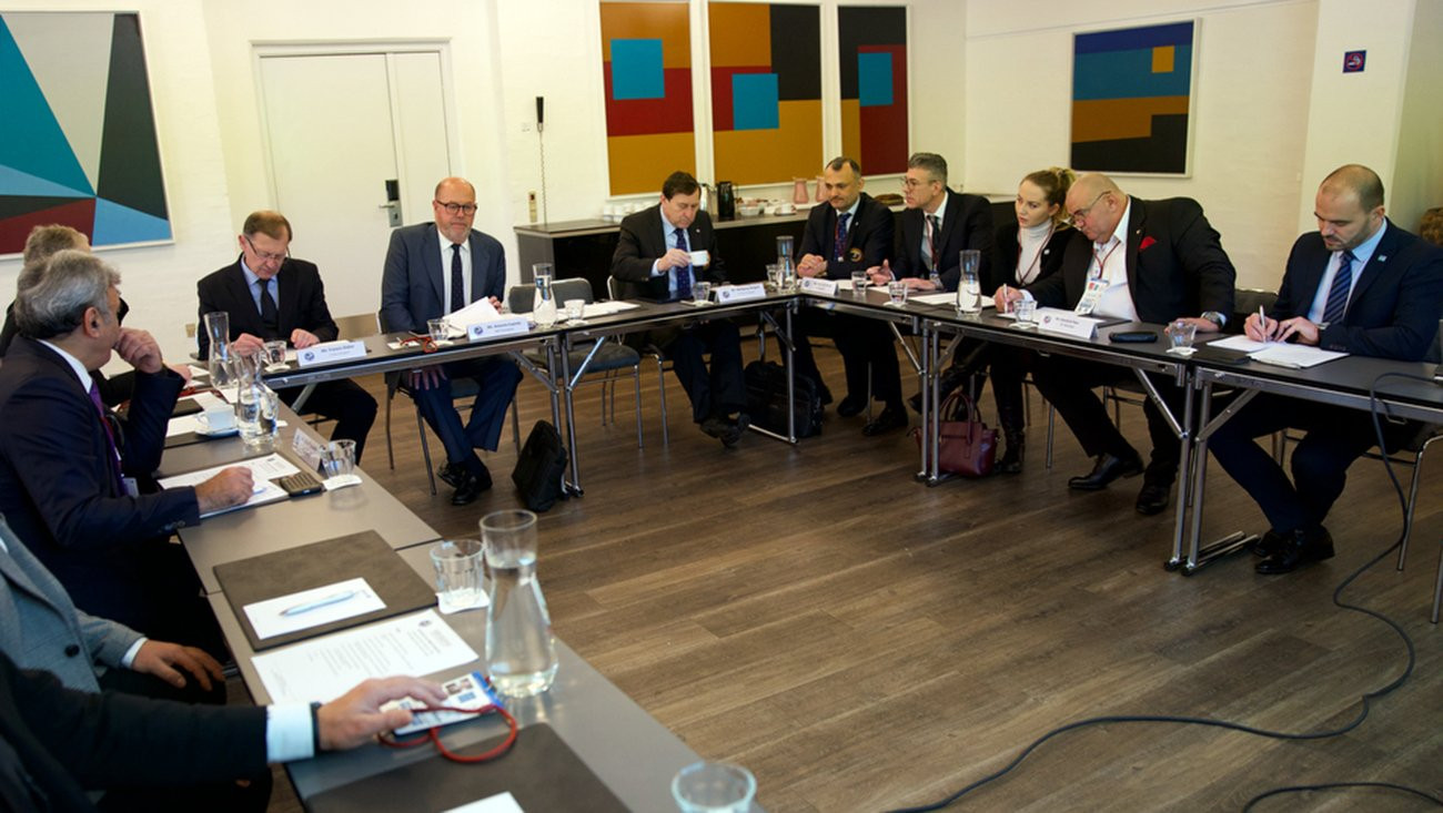 EKF and WKF President Antonio Espinós chaired the meeting in Aalborg ©WKF