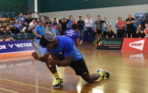 Defending champions safely through to quarter-finals at Oceania Badminton Championships