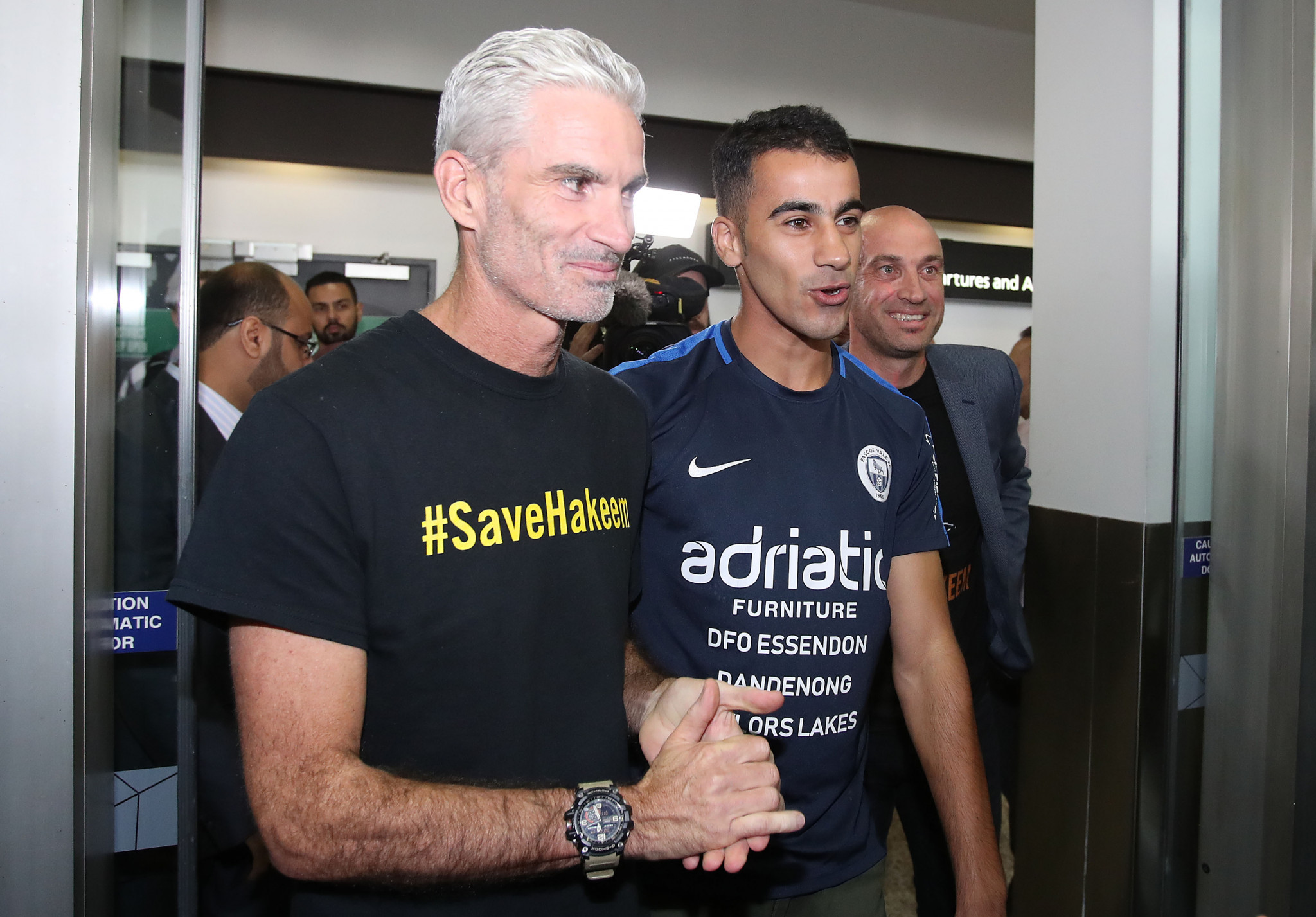 Hakeem Al-Araibi arrived back in Australia today after over 70 days in a Thai prison ©Getty Images
