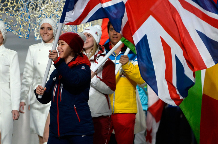 Not only did Britain's Lizzy Yarnold win skeleton gold on Valentine's Day at the 2014 Sochi Games - she also remembered to give a card to her fiancé ©Getty Images  