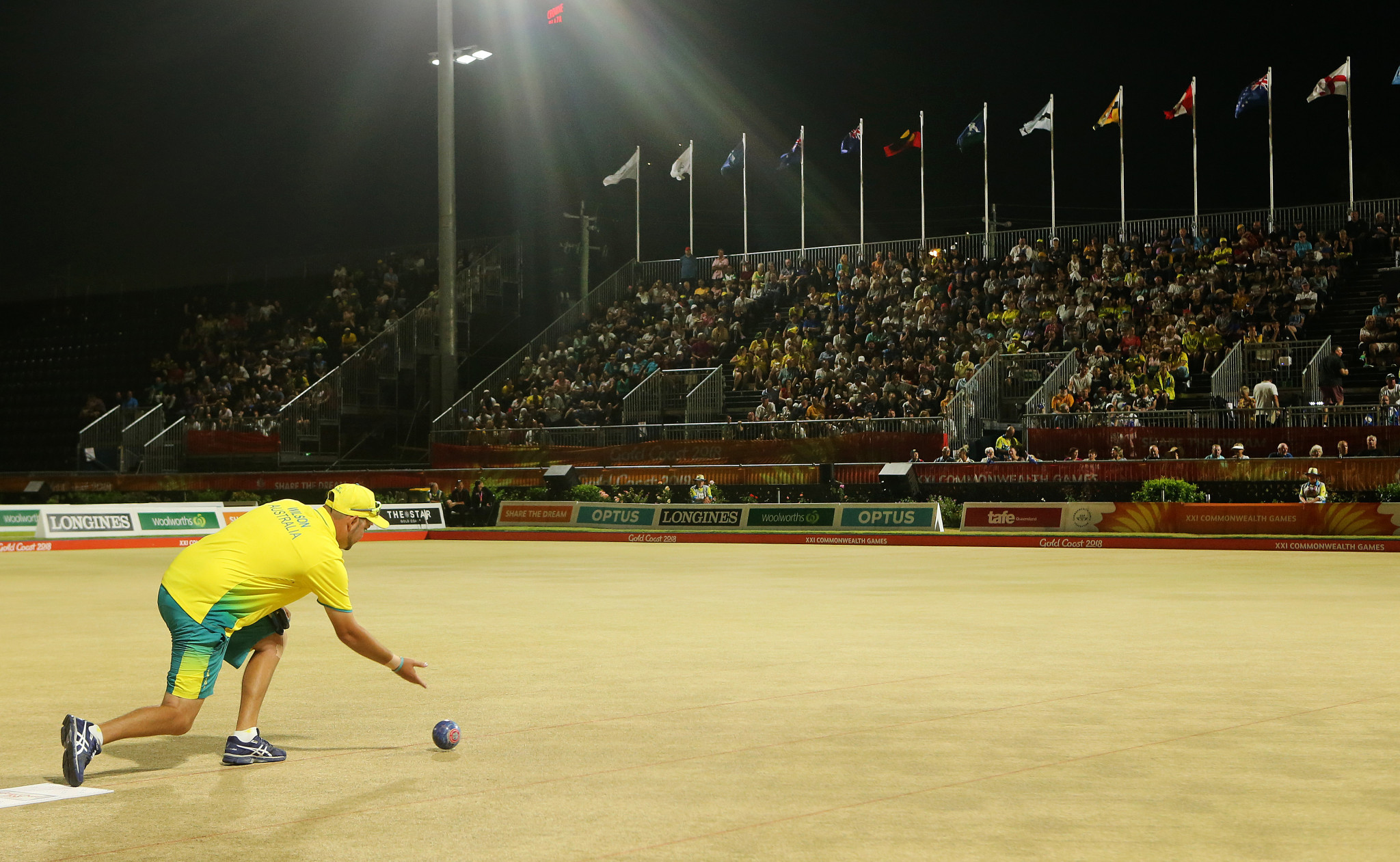 Australia will face a rest of the world team in the World Bowls Challenge event ©Getty Images