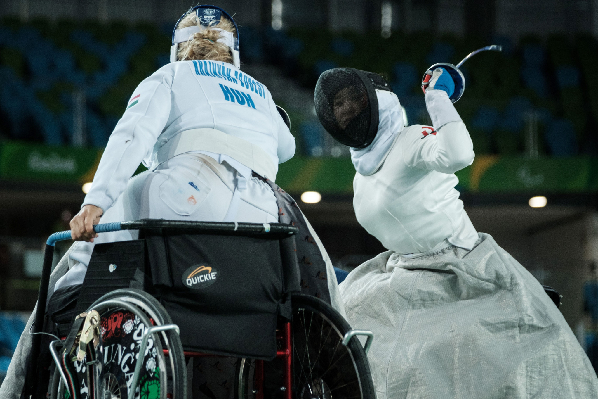 Hungarian world champion wins wheelchair fencing gold at IWAS World Games