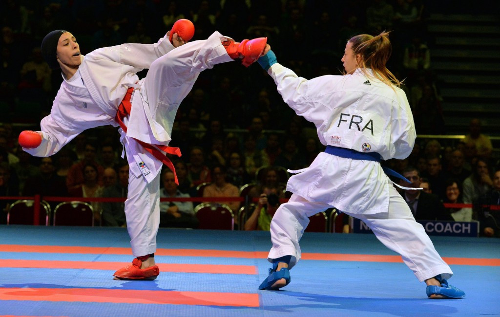 France beat United Arab of Emirates to top of medal standings at Karate1 Premier League in Salzburg