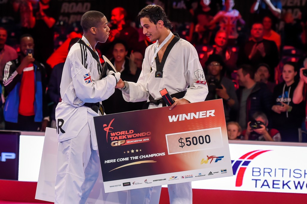 Teenage kicks for Tunisian as home crowd silenced at World Taekwondo Federation Grand Prix