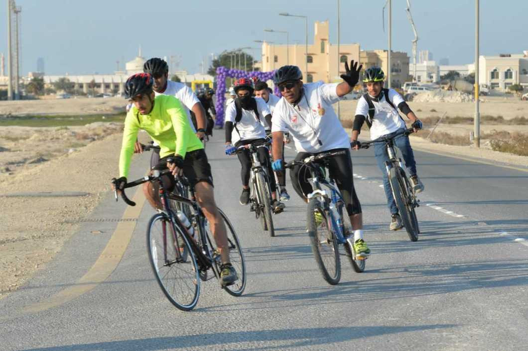 Cycling was one of the sports to feature among the day's events ©BOC