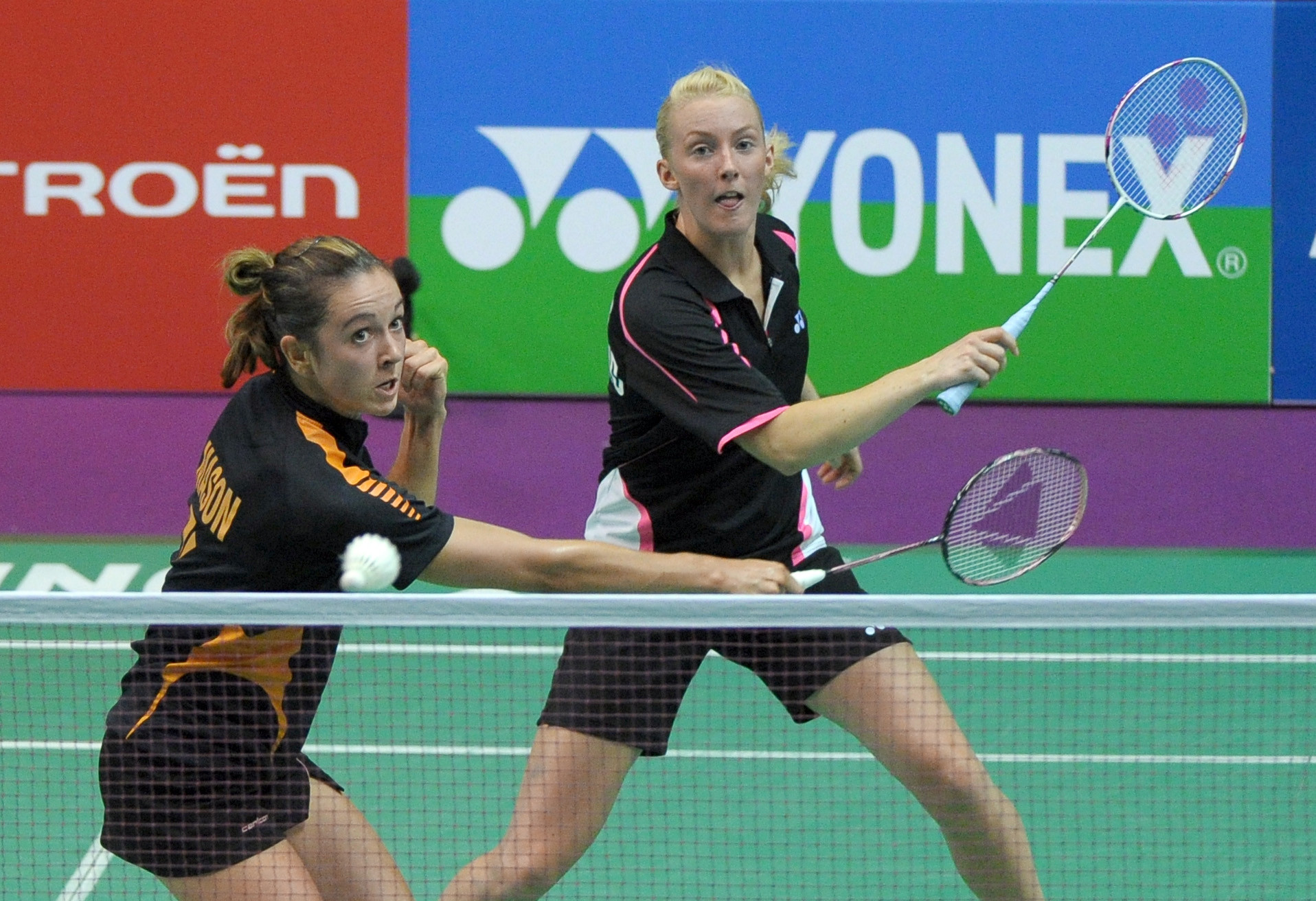 Emma Mason, left, will be the chairperson of the first BWF player review panel ©Getty Images