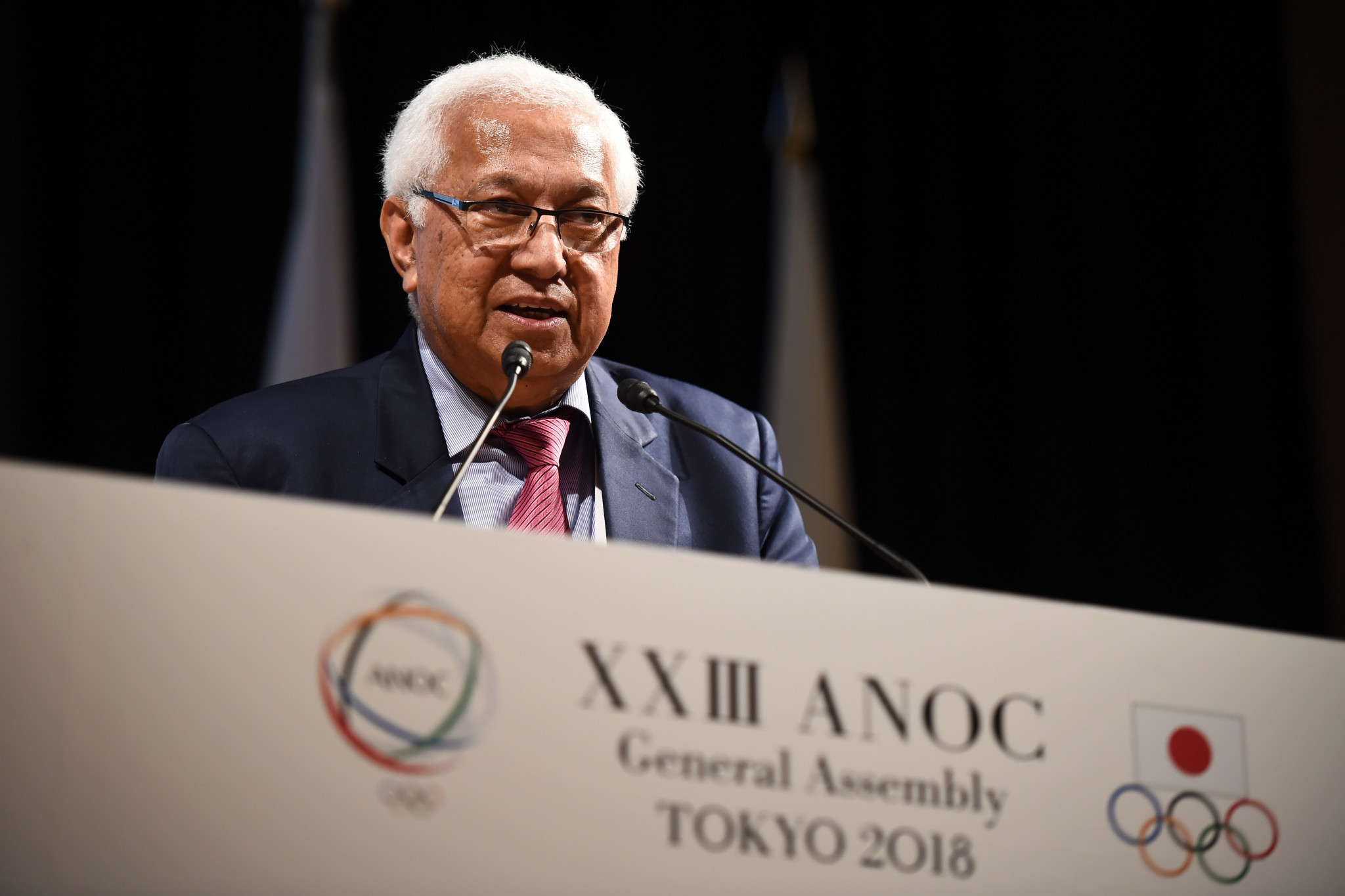 Robin Mitchell holds the interim Presidency of ANOC ©Getty Images